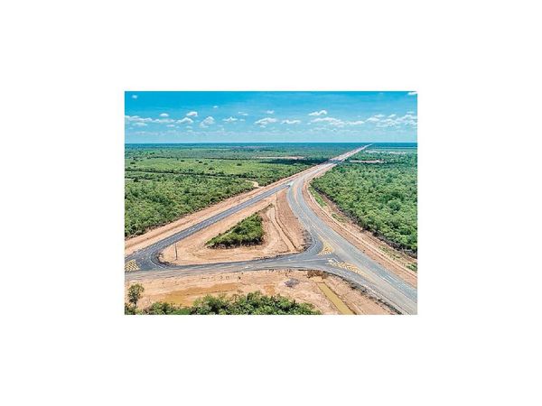 Corredor Vial Bioceánico llega a los 147 km de ruta asfaltada