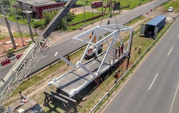 Se agregaron más obras al paso peatonal, alega MOPC - Nacionales - ABC Color