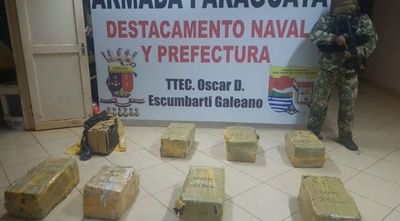Incautan casi 200 kilos de marihuana en área de Itaipú