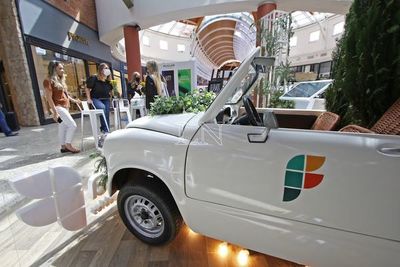 Fortaleza celebra las fiestas con acción en el shopping del sol