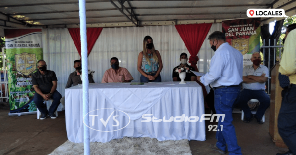 Realizan entrega de medias sombras a pequeños productores de San Juan del Paraná