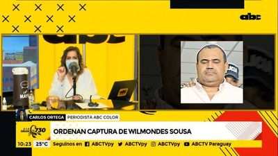 Ordenan captura internacional de Wilmondes Sousa - ABC Noticias - ABC Color