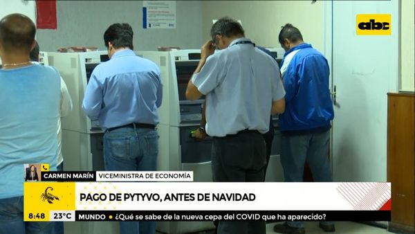 Pago de Pytyvô será “antes de Navidad”, dice Hacienda - ABC Noticias - ABC Color