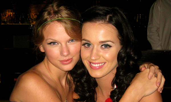 Taylor Swift felicita a Katy Perry por su nuevo vídeo