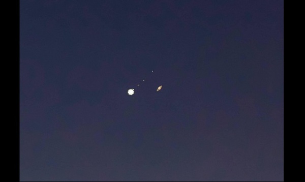 La “Estrella de Belén” deslumbró al mundo, conjunción ocurrió luego de 800 años