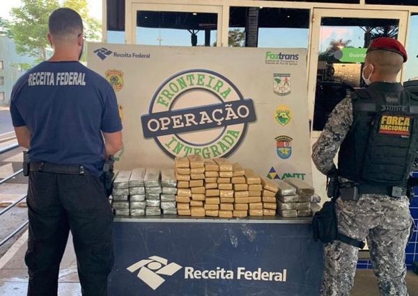 Paraguayo cae con 70 kilos de marihuana en Foz - ABC en el Este - ABC Color