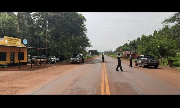 Caminera inició hoy Operativo Fin de Año, barreras disuasivas van hasta el 3 de enero