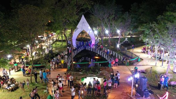 Parque Independencia: inauguran obras que costaron G. 3.600 millones   - ABC en el Este - ABC Color