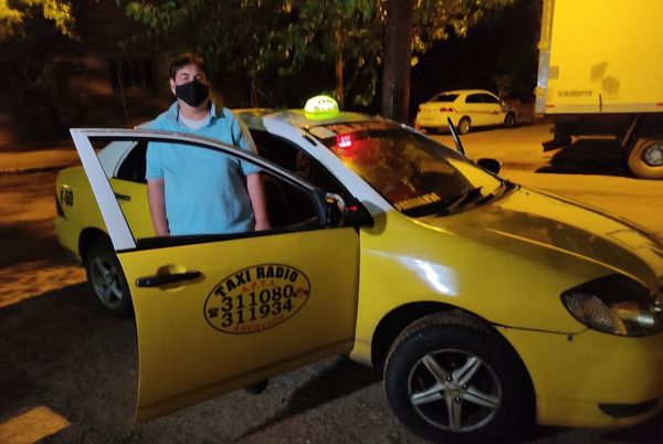 Asaltan a un taxista en inmediaciones del Parque Caballero - Nacionales - ABC Color