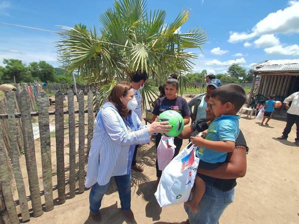 Fuerte Olimpo: Comunidad Indígena Yshyr celebró Navidad Deportiva