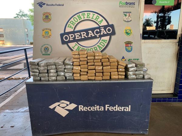 DROGA se lleva al Brasil por el Puente y los de NARCOTICOS de la Policía ni “HUELEN”