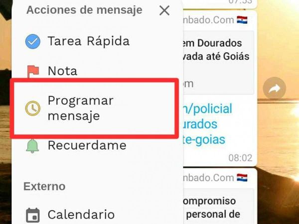 App para programar mensajes por Navidad en WhasApp