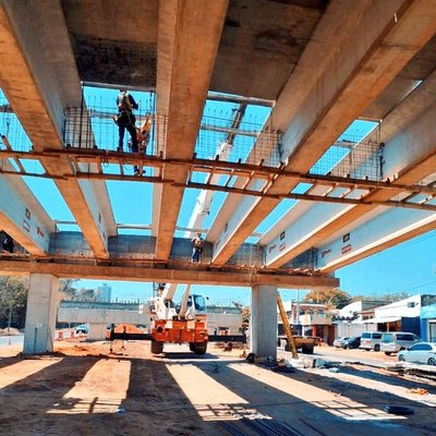 Corredor Vial Botánico: en enero se intensificará montaje del viaducto que va hasta la Costanera | .::Agencia IP::.