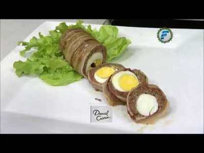 Arrollado de carne con panceta | Receta en VLT con Oscar Pintos