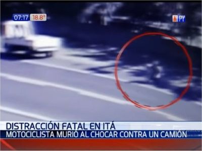 Motociclista muere tras cochar contra un camión en Itá