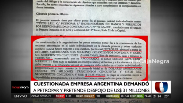 HOY / “Transa antinacional”: Documento contempla US$ 3 millones “para abogado”