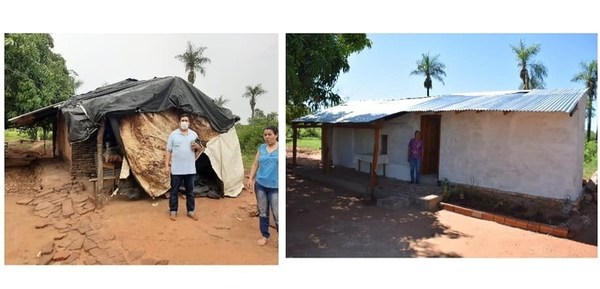 Remodelaron vivienda de una familia de escasos recursos de San Juan Bautista