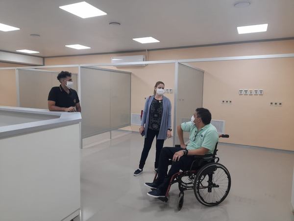 Verifican avance de la ampliación de la UTIC en Misiones