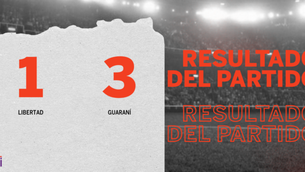 Guaraní goleó a Libertad en su casa por 3 a 1