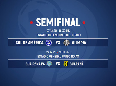 La agenda de las semifinales - APF