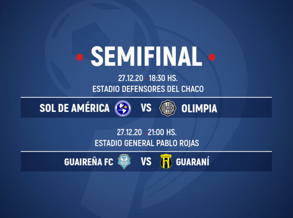 La agenda de las semifinales - APF