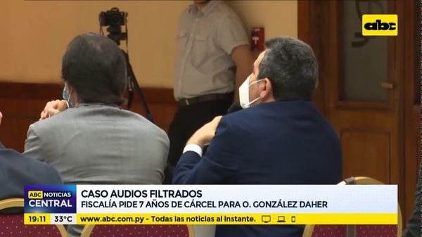 Fiscalía pide siete años de cárcel para OGD - ABC Noticias - ABC Color