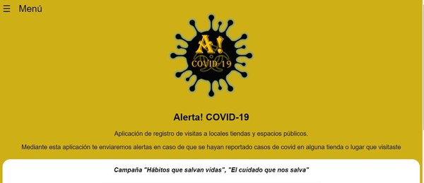 Alerta! Covid, nueva app notifica casos positivos de COVID-19