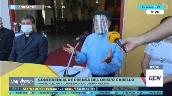 HOY / Conferencia de prensa del Obispo Cabello