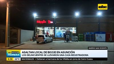 Asaltan local de Biggie en Asunción - ABC Noticias - ABC Color