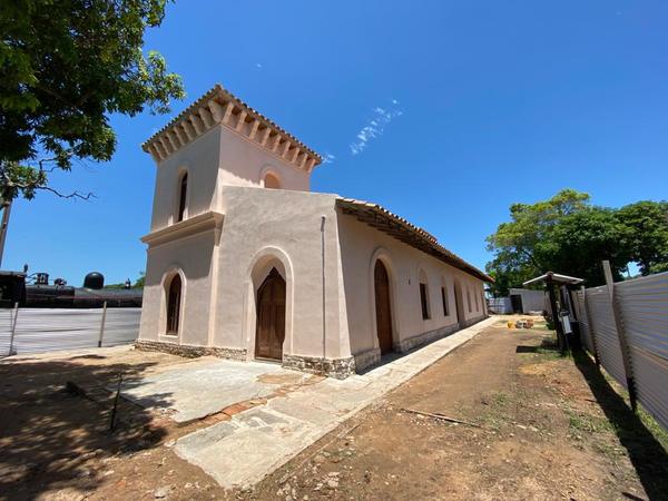 Culminan obras de restauración en la Estación del Tren de Pirayú | .::Agencia IP::.