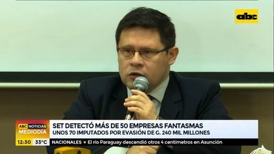 SET detectó más de 50 empresas fantasmas - ABC Noticias - ABC Color