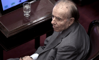 HOY / Inducen a coma al ex presidente Carlos Menem por fallas renales