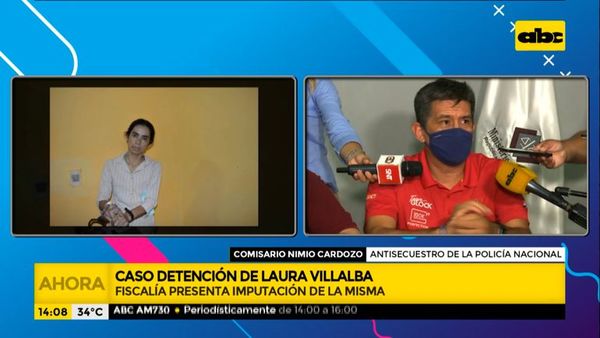 Fiscalía imputó a Laura Villalba por “terrorismo y otros delitos” - Ensiestados - ABC Color