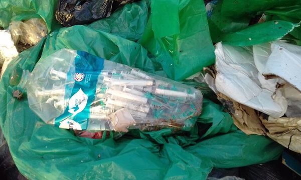 Denuncian que se arroja basura patológica en vertedero municipal de Ayolas  - Nacionales - ABC Color