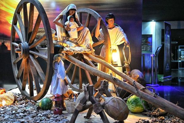 Destacan cultura guaraní del periodo colonial en pesebre - ABC en el Este - ABC Color