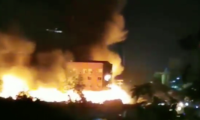 El Centro Cultural de la República El Cabildo es alcanzado por el fuego