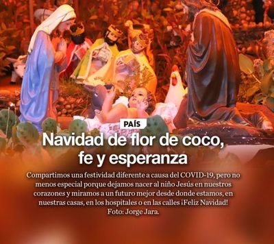 Navidad no es solo de flor de coco sino de fe y esperanza