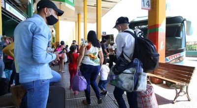 Más de 170.000 personas pasaron por la Terminal de Ómnibus de Asunción