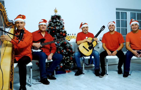 Saludo musical navideño de artistas compatriotas en el extranjero