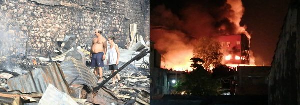 Controlan incendio en la Chacarita que afectó a decenas de familias