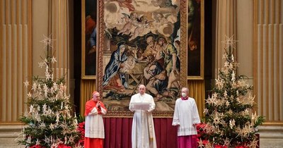 La Nación / “Necesitamos más que nunca la fraternidad”, dice el papa en  Navidad