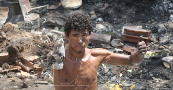 La Nación / Afectados por el incendio son asistidos por la municipalidad