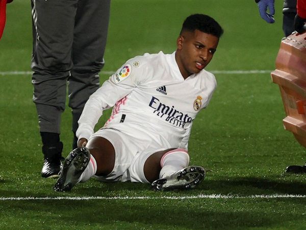 Rodrygo sufre una lesión muscular en el bíceps femoral