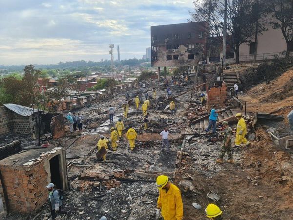 Pretenden reubicar de forma definitiva a familias de Chacarita afectadas por incendio