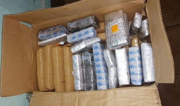 Incautan 38 panes de marihuana dentro de la cárcel de Tacumbú