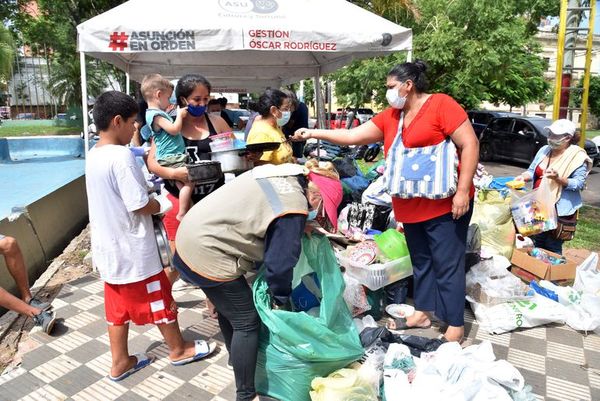 Prosigue colecta de donaciones para afectados por incendio en zona del Cabildo - Nacionales - ABC Color