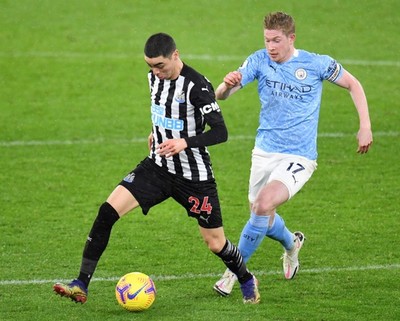 Newcastle, con las manos vacías ante el Manchester City