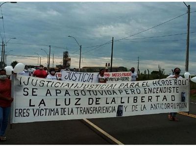 Pobladores de Maciel claman justicia por crimen de concejal