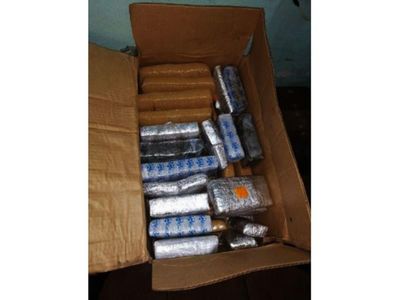 Incautan 38 panes de marihuana en el penal de Tacumbú