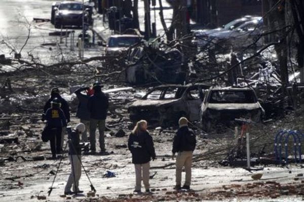 El FBI investiga más de 500 pistas relacionadas con la explosión en Nashville pero aún no conoce el móvil del ataque
